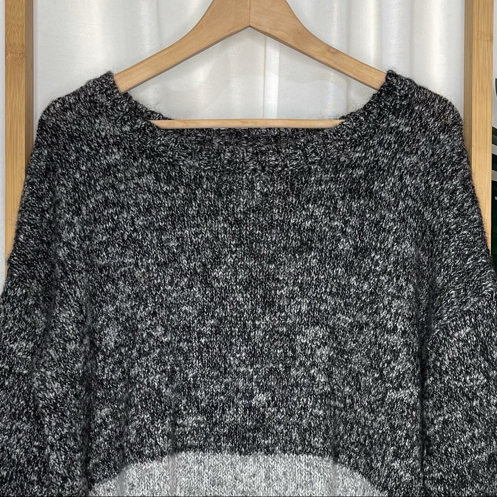 SOLD Gorman Grey Wool Alpaca Mohair Knit Jumper 10 - Picture 3 of 8